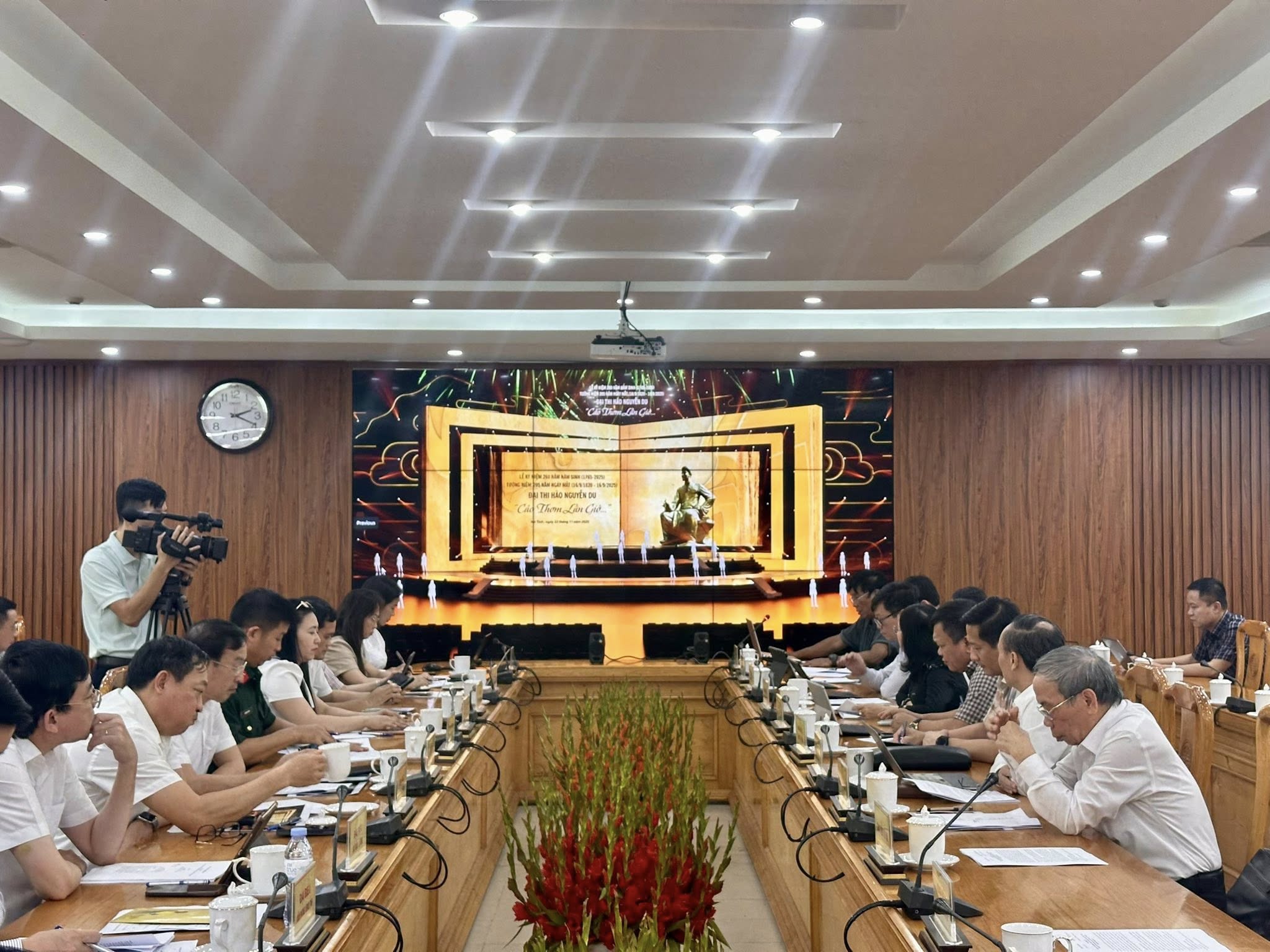 Chuẩn bị chu đáo Lễ kỷ niệm 260 năm năm sinh Đại thi hào Nguyễn Du