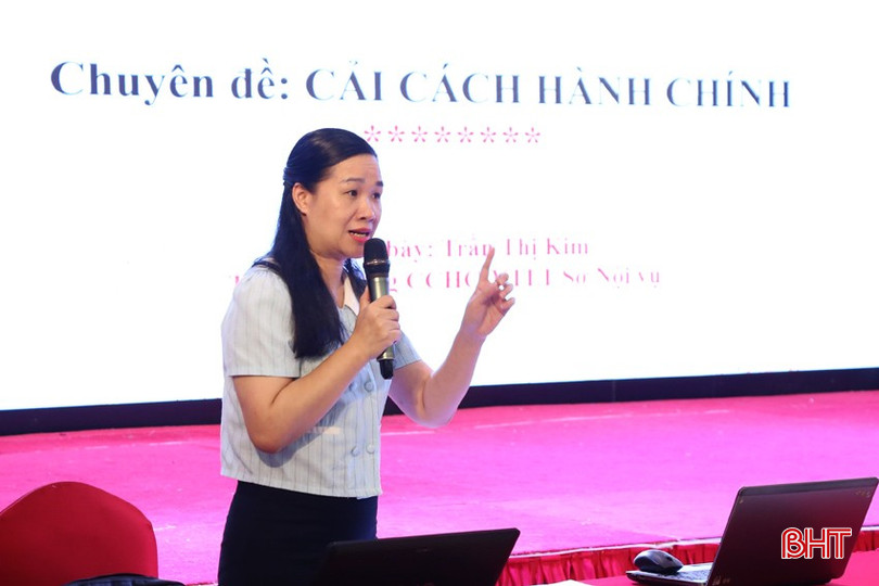 Hà Tĩnh góp ý về Bộ Tiêu chí xác định chỉ số cải cách hành chính cấp xã