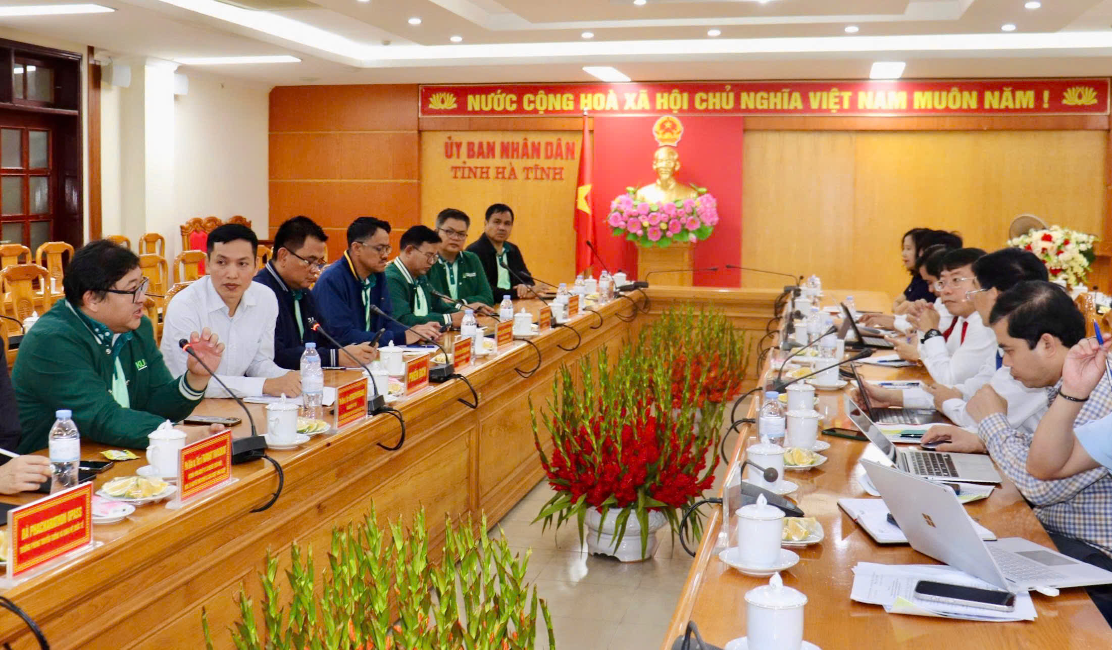 Hà Tĩnh tăng cường hợp tác với trường Đại học KASETSART - Thái Lan