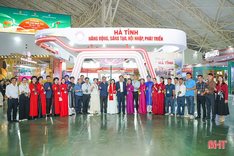 Gần 100 sản phẩm đặc trưng của Hà Tĩnh tham gia Hội chợ mùa Thu năm 2025