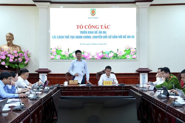 Tập trung nguồn lực phát triển các cơ sở dữ liệu trọng yếu của ngành Tư pháp