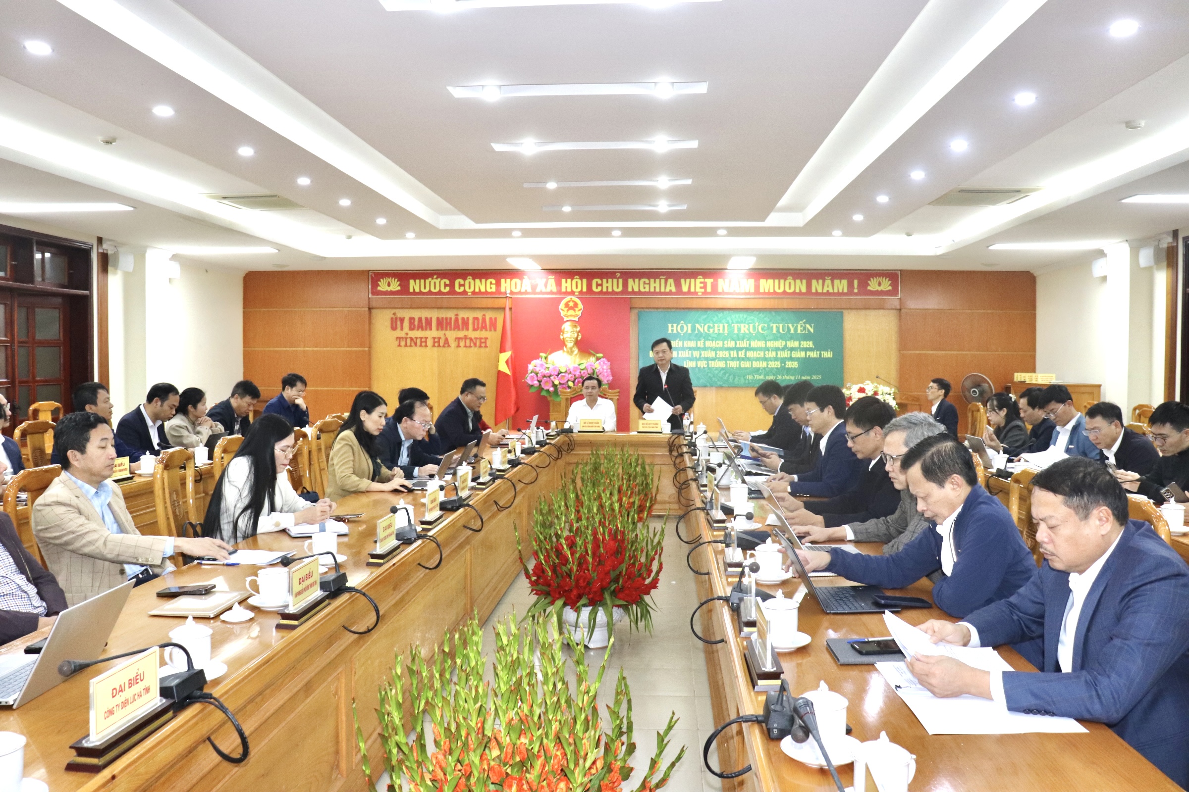 Hà Tĩnh triển khai kế hoạch sản xuất nông nghiệp năm 2026 và trồng trọt bền vững giai đoạn 2025 - 2035