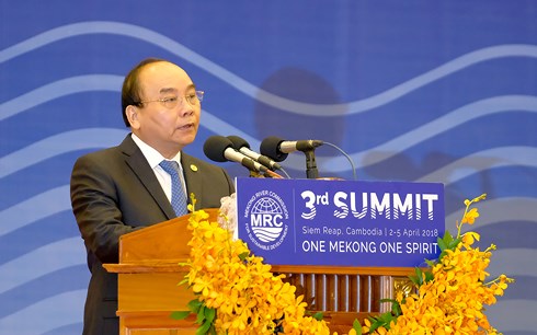 Thủ tướng đưa ra thông điệp mạnh mẽ về sử dụng tài nguyên nước Mekong