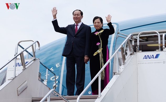 Toàn cảnh ngày đầu tiên Chủ tịch nước thăm cấp Nhà nước tới Nhật Bản