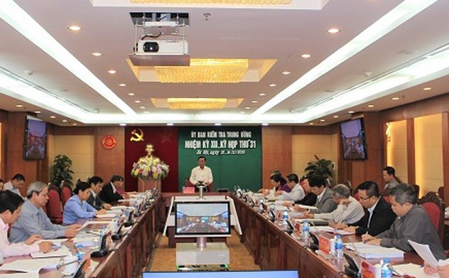 Thông cáo báo chí Kỳ họp 31 của Ủy ban Kiểm tra Trung ương