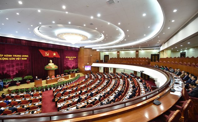 Ngày làm việc thứ nhất của Hội nghị Trung ương 9