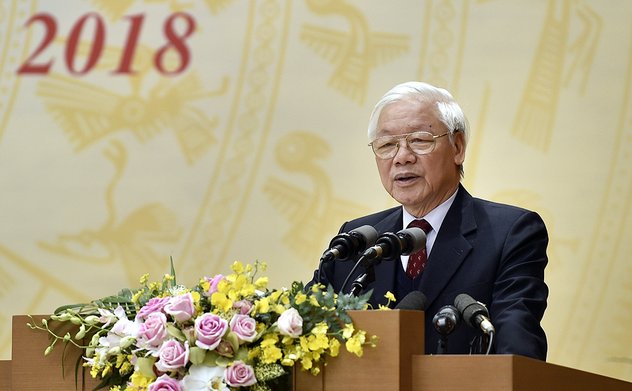 Tổng Bí thư, Chủ tịch nước Nguyễn Phú Trọng: Phấn đấu năm 2019 đạt kết quả cao hơn năm 2018