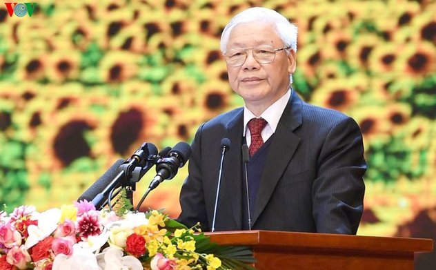 Tổng Bí thư: Đảng trong sạch, nhân dân ủng hộ thì sức mạnh vô địch 