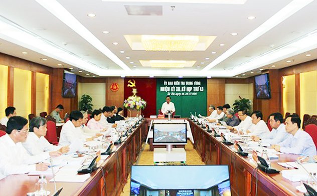 Ủy ban Kiểm tra Trung ương thi hành kỷ luật một số tổ chức, cá nhân