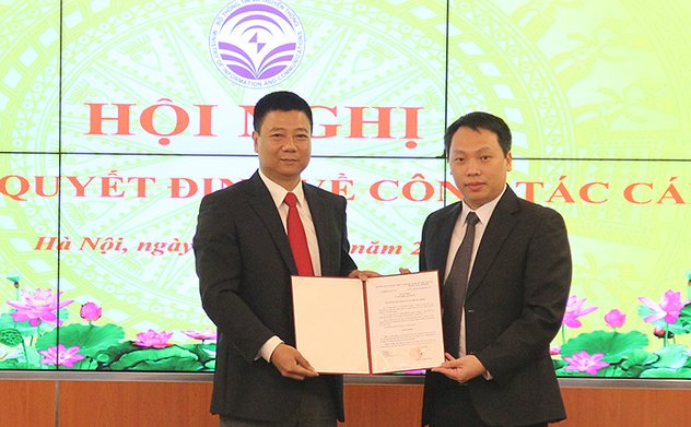 Giao nhiệm vụ cho ông Đỗ Công Anh phụ trách điều hành Cục Tin học hóa 
