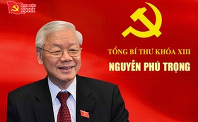 Đồng chí Nguyễn Phú Trọng được tín nhiệm bầu làm Tổng Bí thư