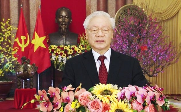 Tổng Bí thư, Chủ tịch nước chúc tết Tân Sửu 2021