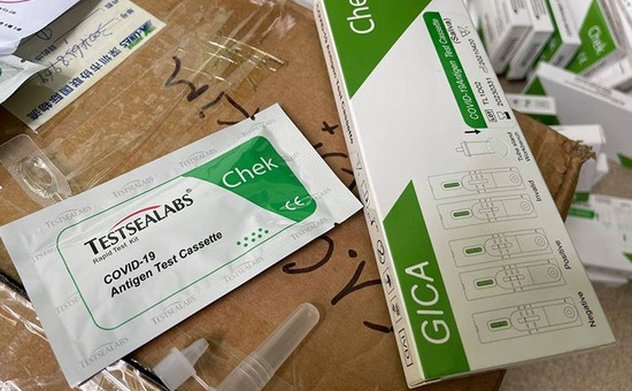 Cảnh giác khi mua bộ kit test nhanh COVID-19