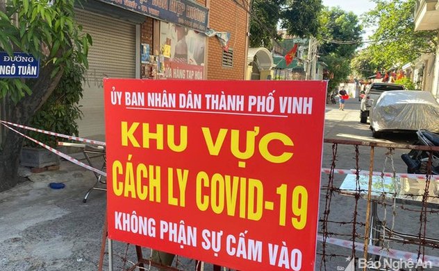 Sáng 27/6, Nghệ An có 6 ca nhiễm Covid-19 mới, là F1 chuyển thành F0