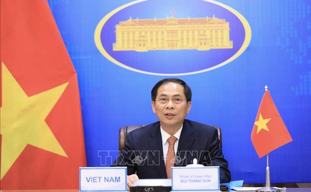 Bộ trưởng Bộ Ngoại giao Bùi Thanh Sơn tiếp Đại biện Đại sứ quán Ba Lan tại Việt Nam