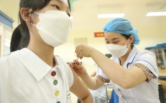 Đã có hơn 12.400 trẻ từ 5 đến dưới 12 tuổi tiêm vaccine phòng COVID-19