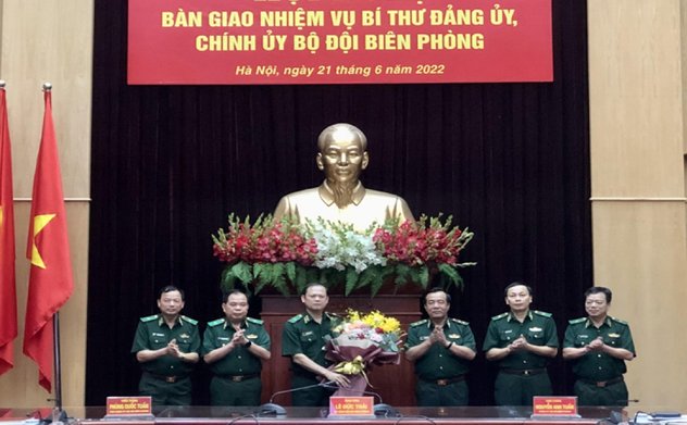 Thiếu tướng Nguyễn Anh Tuấn nhận nhiệm vụ Chính ủy Bộ đội Biên phòng 