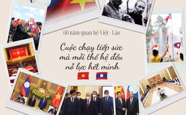 60 năm quan hệ Việt - Lào: Cuộc chạy tiếp sức mà mỗi thế hệ đều nỗ lực hết mình