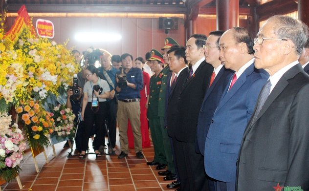 Tổ chức trọng thể Lễ kỷ niệm 120 năm Ngày sinh cố Tổng Bí thư Lê Hồng Phong