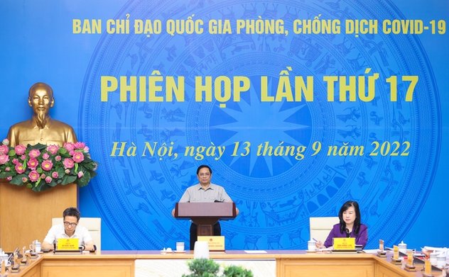 Thủ tướng Phạm Minh Chính chủ trì phiên họp Ban Chỉ đạo phòng, chống dịch COVID-19