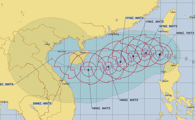 CẬP NHẬT: TIN BÃO SỐ 6 (BÃO NESAT) VÀ NHỮNG CHỈ ĐẠO ỨNG PHÓ 