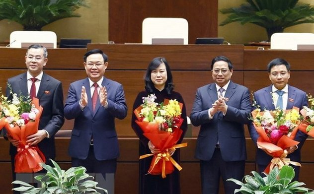 27 thành viên Chính phủ (sau kiện toàn tại kỳ họp thứ tư, Quốc hội khóa XV) 