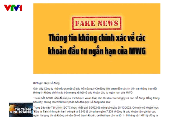 Doanh nghiệp điêu đứng vì tin đồn