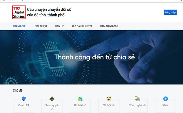 Chia sẻ, phổ biến câu chuyện chuyển đổi số trên Chuyên mục T63