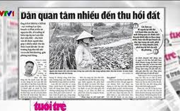 Người dân quan tâm nhiều đến vấn đề thu hồi đất, trưng dụng đất