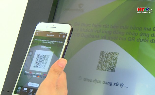 Chính thức được rút tiền liên ngân hàng tại ATM bằng mã QR