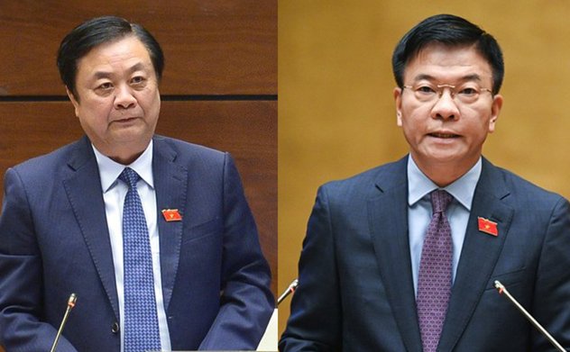 Hôm nay, hai Bộ trưởng Lê Thành Long và Lê Minh Hoan trả lời chất vấn