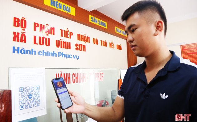Xã tiên phong dùng mã QR làm đường dây nóng ở Hà Tĩnh