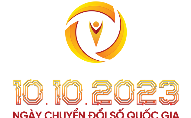 Bộ nhận diện Ngày Chuyển đổi số quốc gia năm 2023 