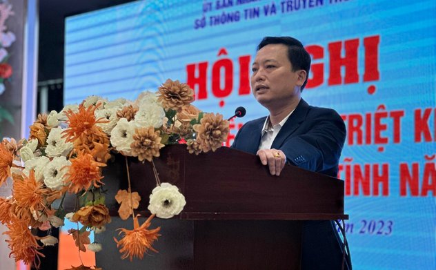 Hà Tĩnh tổ chức Hội nghị phổ biến, quán triệt kiến trúc Chính quyền điện tử năm 2023 