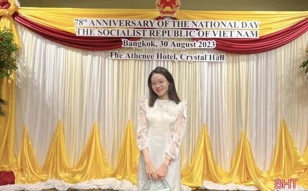 Du học sinh Hà Tĩnh tại Thái Lan giành giải thưởng “Sao tháng Giêng”