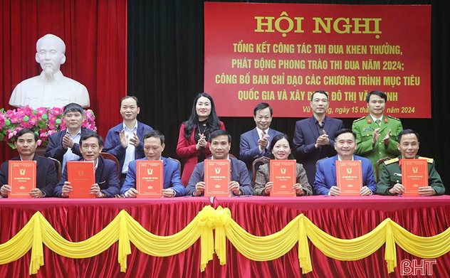 Vũ Quang phát động phong trào thi đua năm 2024