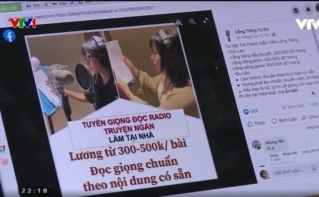 Chiêu lừa tuyển lao động dịp Tết: Từ gấp lì xì đến tương tác bán hàng, thu âm… 