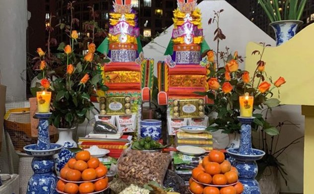 Văn khấn đêm giao thừa trong nhà và ngoài trời Tết Giáp Thìn 2024 chi tiết