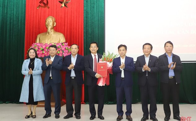 Chủ tịch UBND thành phố Hà Tĩnh tham gia Ban Chấp hành Đảng bộ tỉnh