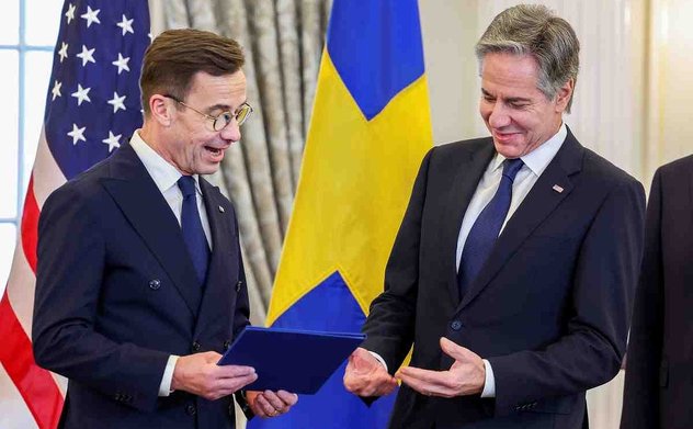 Thụy Điển chính thức gia nhập NATO