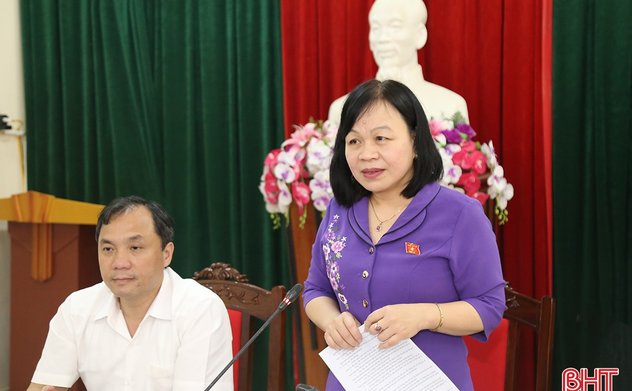 Ủy ban Văn hóa, Giáo dục của Quốc hội khảo sát thực hiện chính sách, pháp luật về giáo dục tại Hà Tĩnh