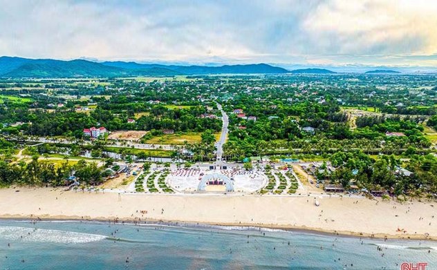 Biển Xuân Thành chào đón du khách