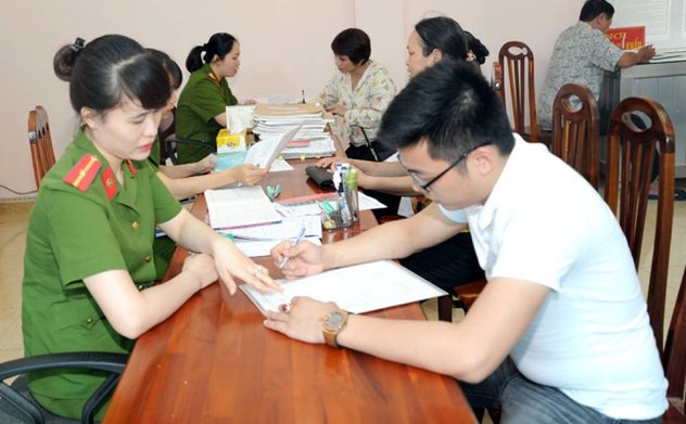 Công bố thủ tục hành chính được sửa đổi, bổ sung và bị bãi bỏ trong lĩnh vực đăng ký, quản lý cư trú và lĩnh vực đăng ký, quản lý xuất nhập cảnh thuộc thẩm quyền giải quyết của Bộ Công an