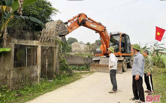 Những “rào cản” xây dựng nông thôn mới nâng cao ở Hương Sơn
