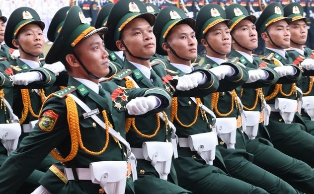 Những hình ảnh hào hùng của Lễ diễu binh, diễu hành kỷ niệm 70 năm Chiến thắng Điện Biên Phủ