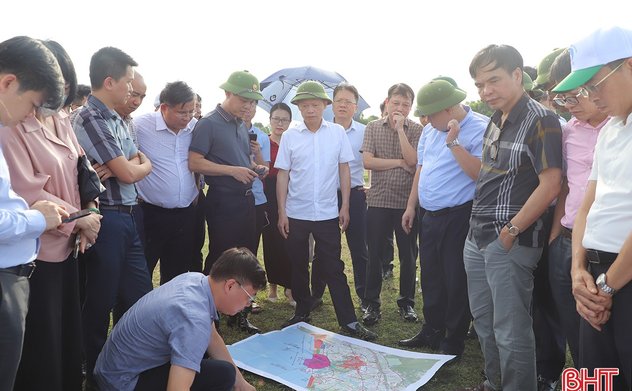 Đoàn kiểm tra liên ngành Trung ương làm việc với Hà Tĩnh về dự án mỏ sắt Thạch Khê 