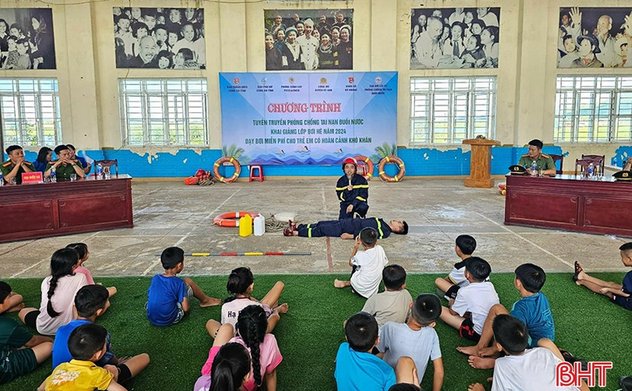 Giúp trẻ em tự bảo vệ mình và những người xung quanh khỏi đuối nước