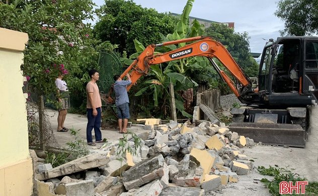 TP Hà Tĩnh tăng cường kiểm tra, xử lý vi phạm trật tự đô thị