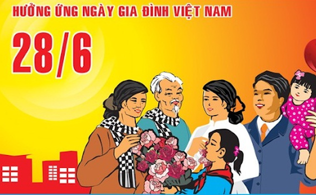 Ngày Gia đình Việt Nam 28/6 năm 2024 với chủ đề "Gia đình hạnh phúc, quốc gia thịnh vượng”