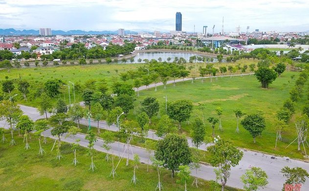 Hơn 141.000 cây xanh đã được trồng mới ở TP Hà Tĩnh